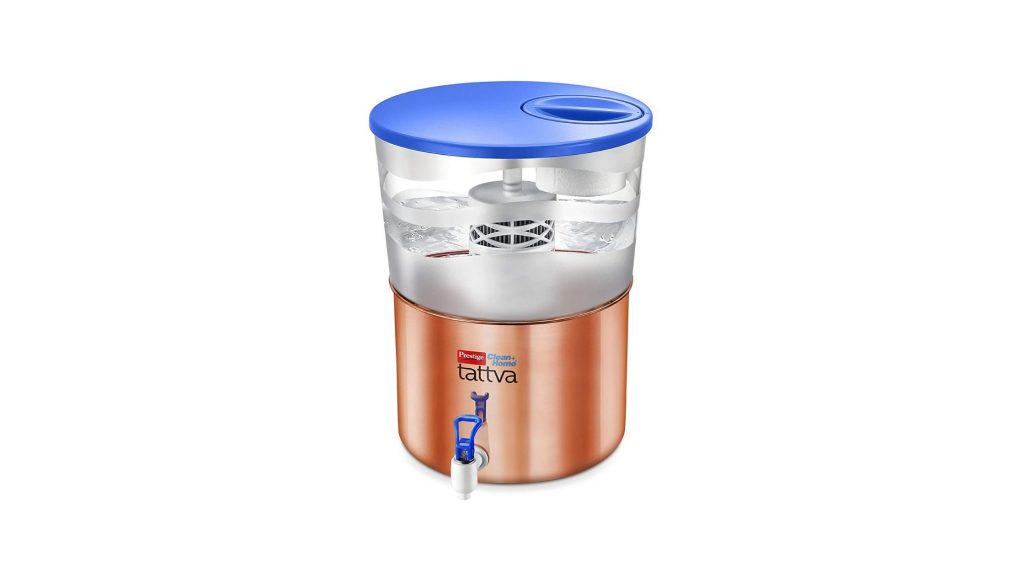 TTK Prestige Tattva 2.0 copper 16-Liter Water Purifier 