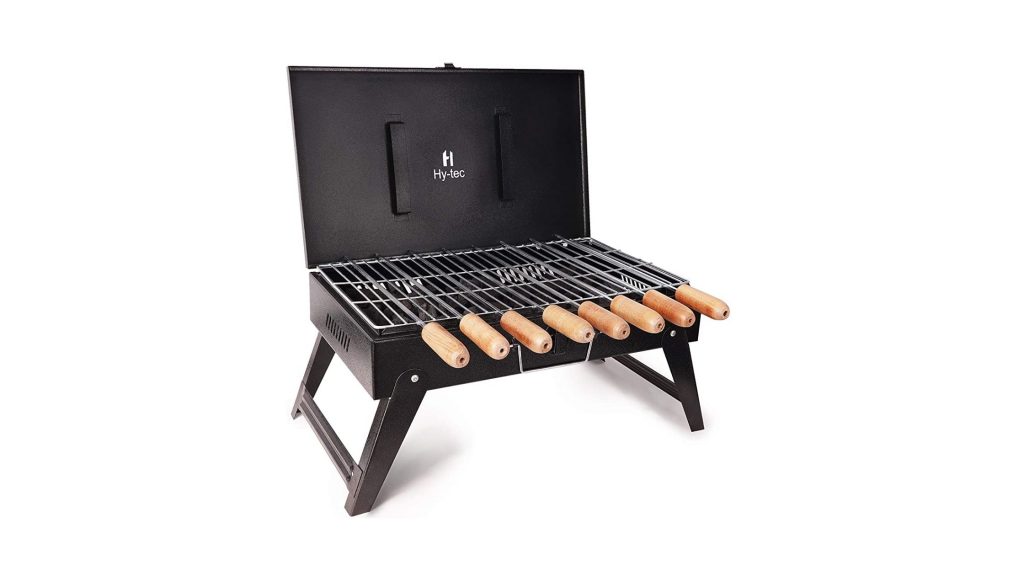 H Hy-tec (Device) Briefcase and Picnic Metal Barbeque