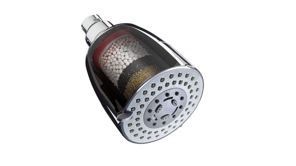  WaterScience CLEO SFM-419 Multiflow Shower Head Filter for Hard Water